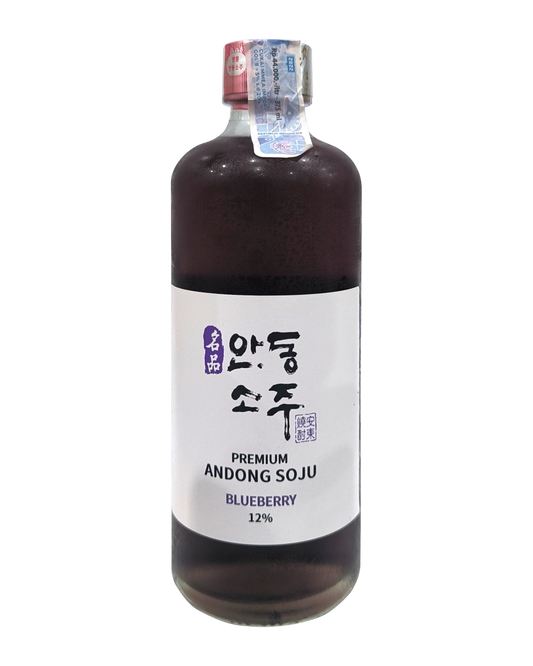 Andong Soju Premium Blueberry 375mL