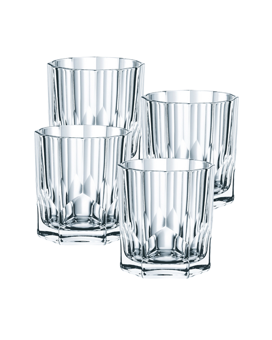 Nachtmann Aspen Whisky Tumbler Set 4 11oz