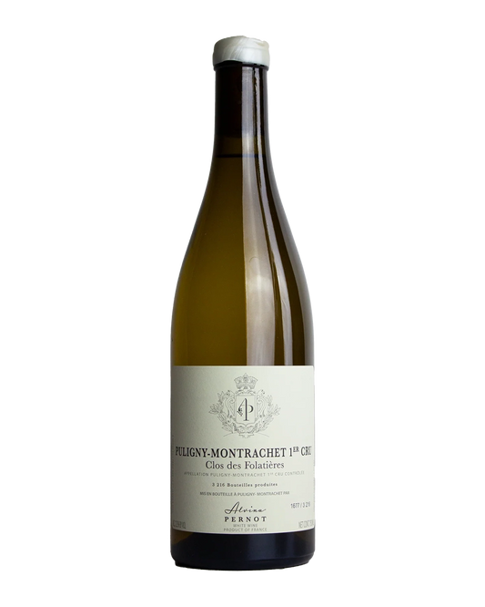 Alvina Pernot Puligny Montrachet Premier Cru Le Clos Des Folatieres Blanc 2023 750mL