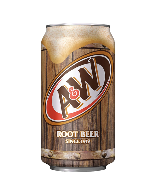 A&W Root Beer Can 355mL