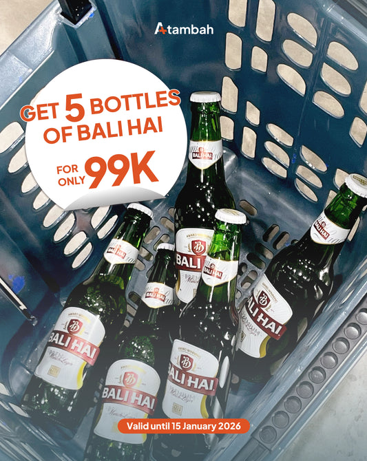 [PROMO] Bali Hai Premium Pint 330mL (Bucket 5)