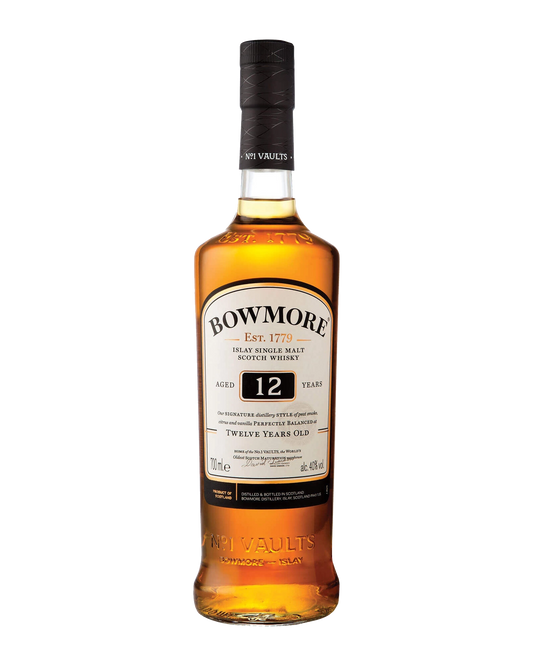 Bowmore 12YO Single Malt 700mL