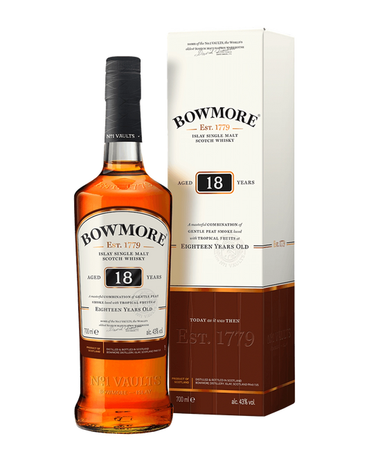 Bowmore 18YO Single Malt 700mL