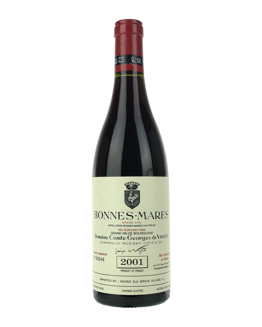 Comte De Vogue Bonnes Mares Grand Cru 2001 750mL