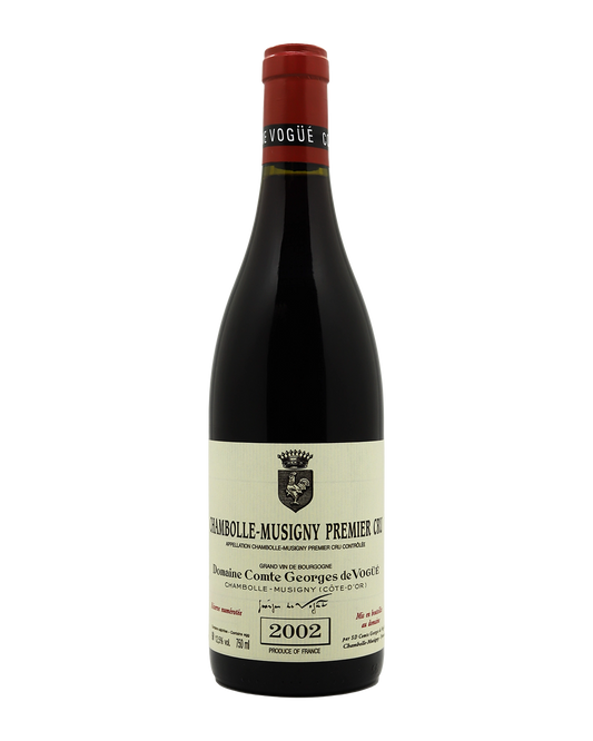 Comte De Vogue Chambolle Musigny Premier Cru 2002 750mL