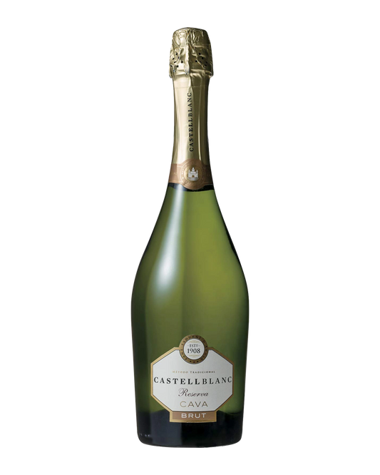 Castellblanc Brut Reserva D.O. Metodo Tradicional Cava 750mL