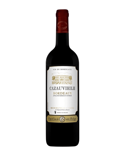 Cazauvielh Vin de Bordeaux Rouge 750mL