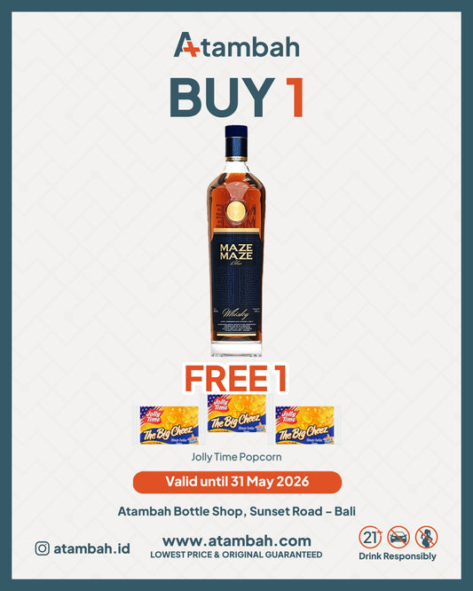 [PROMO] Maze Maze Whisky Blue Free Popcorn Jollytime
