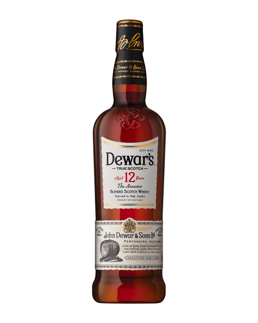 Dewars 12YO Blended Scotch Whisky 750ML