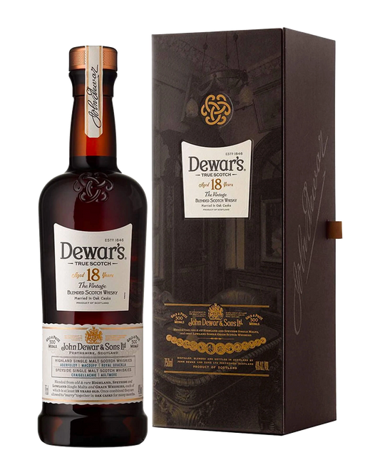 Dewars 18YO Blended Scotch Whisky 750ML
