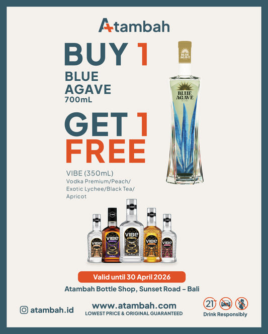 [PROMO] Blue Agave 700mL Free 1 Vibe 350mL