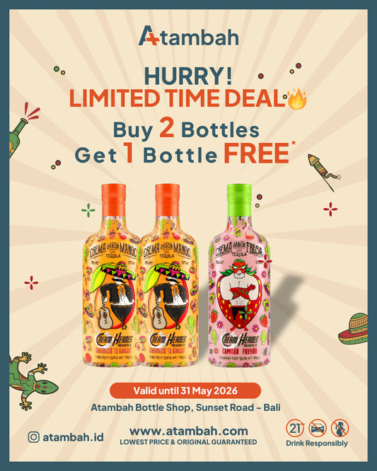 [PROMO] Buy 2 Cream Heroes Mariachi "El Mango" 700mL free 1 Cream Heroes Capitan Fresn 700mL