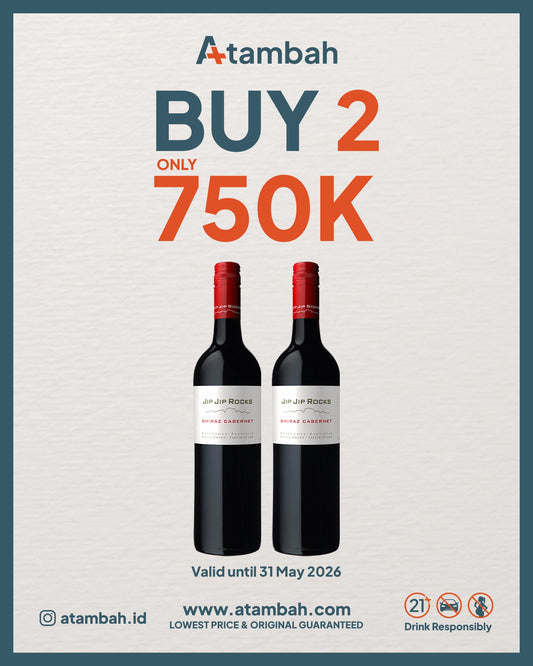 [PROMO] Twin Pack Jip Jip Rock Shiraz Cabernet 750mL