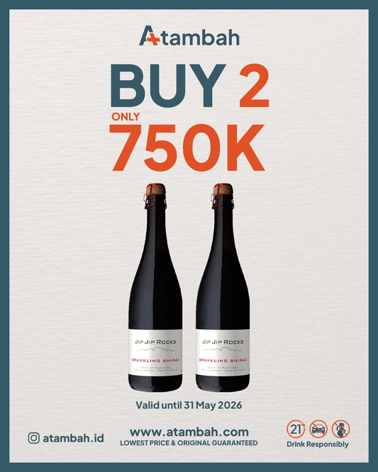 [PROMO] Twin Pack Jip Jip Rock Sparkling Shiraz 750mL