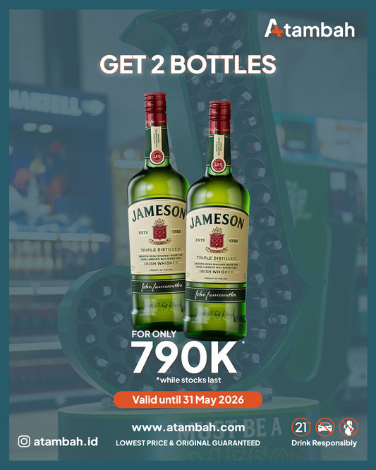 [PROMO] Twin Jameson Irish Whisky 700mL