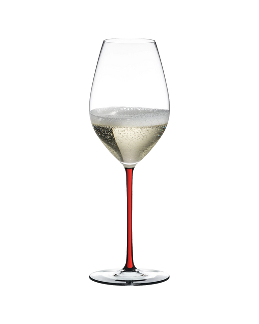 Riedel Fatto A Mano Champagne Wine Glass Red