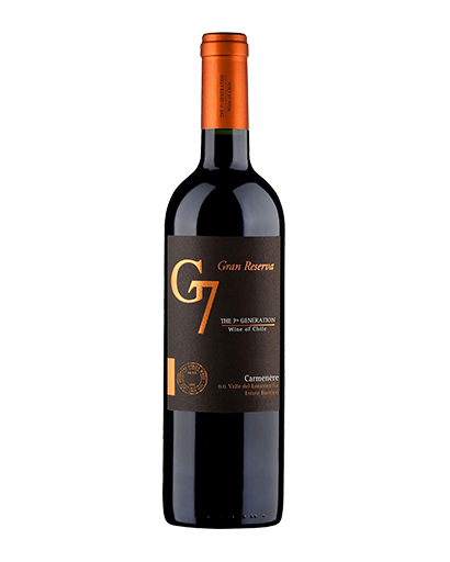 G7 Gran Reserva Carmenere 2019 750mL