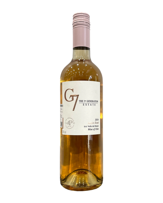 G7 Merlot Rose Wine 750mL