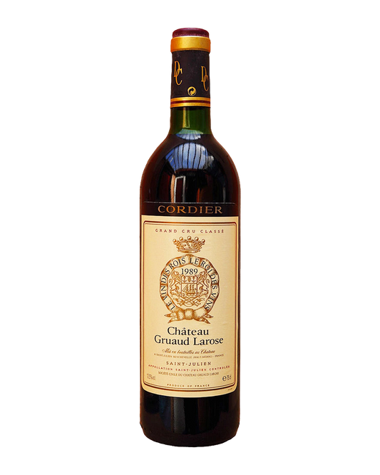 Chateau Gruaud Larose 1989 750mL