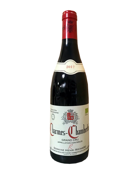 Henri Richard Charmes Chambertin Grand Cru 2017 750mL