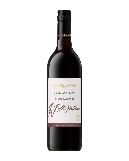 JJ McWilliams Shiraz Cabernet 2023 750mL