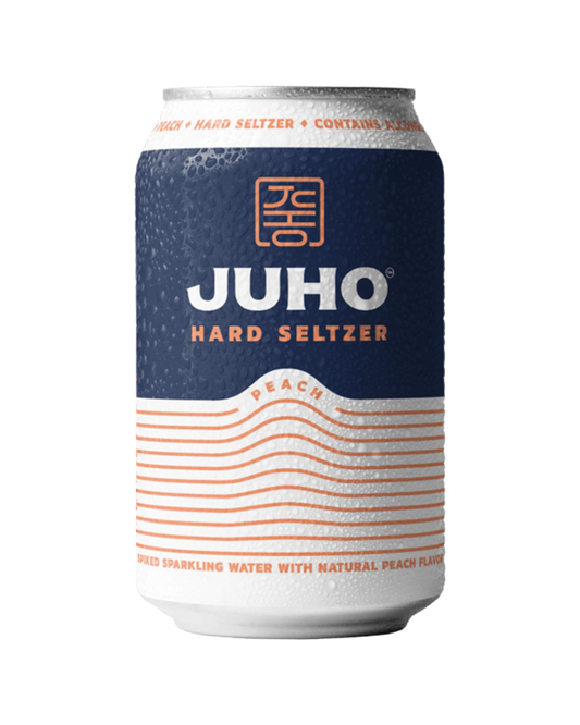Juho Hard Seltzer Peach Can 330mL
