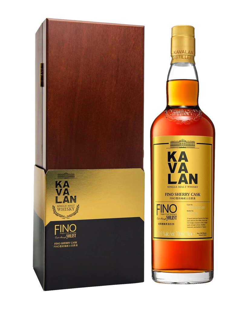 ウイスキー KAVALAN Fino Sherry Cask 700ml Kavalan Solist Fino Sherry Cask 700ml – Atambah Bottle Shop