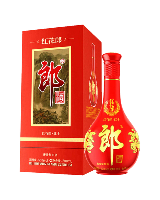 Lang Jiu Honghualang 10 Years Old 500mL