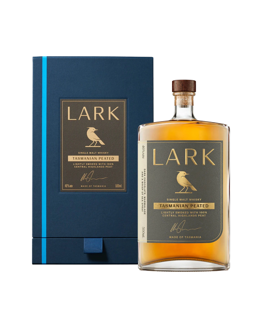 Lark Tasmanian Peated Single Malt Tasmanian 500ML