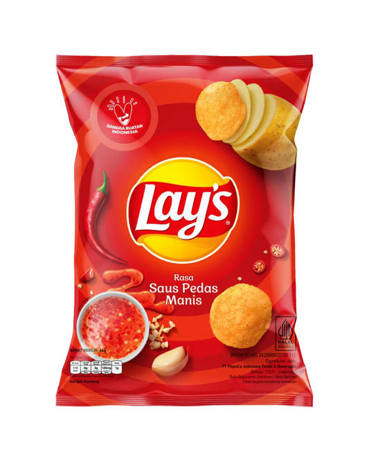 Lay's Saus Pedas Manis 64g