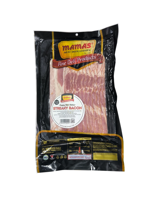 Mama's Streaky Bacon Sliced 250