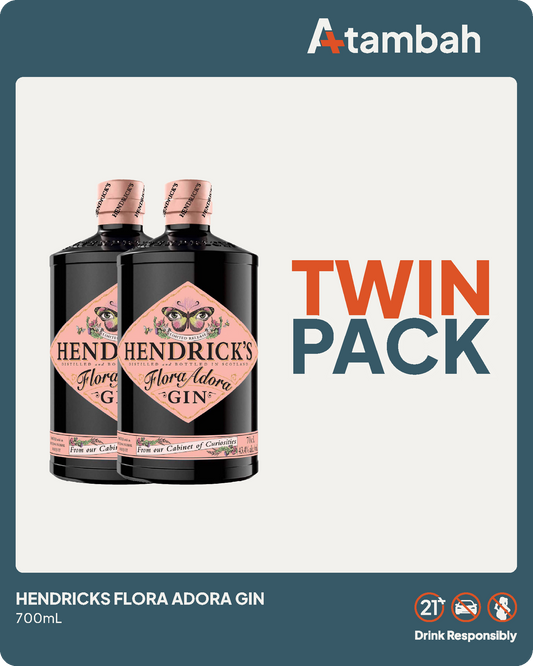 [PROMO TWIN PACK] Hendricks Flora Adora Gin 700mL