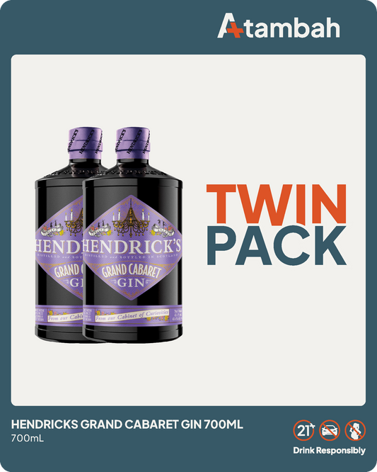 [PROMO TWIN PACK] Hendricks Grand Cabaret Gin 700mL
