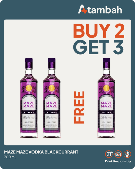 [PROMO BUY 2 GET 3] Maze Maze Vodka Blackcurrant 700mL