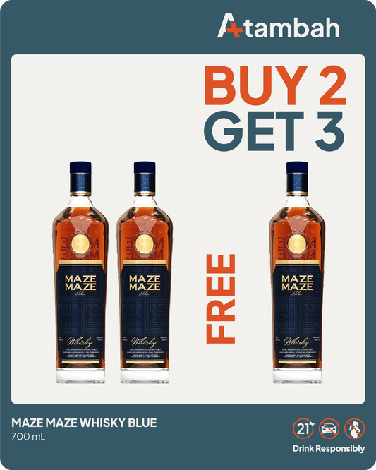 [PROMO BUY 2 GET 3] Maze Maze Whisky Blue 700mL