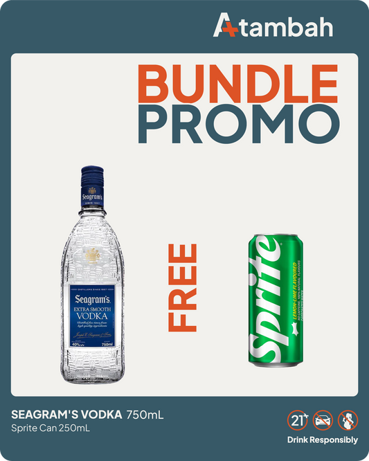 [PROMO] Buy 1 Seagram Vodka FREE 1 Sprite Can