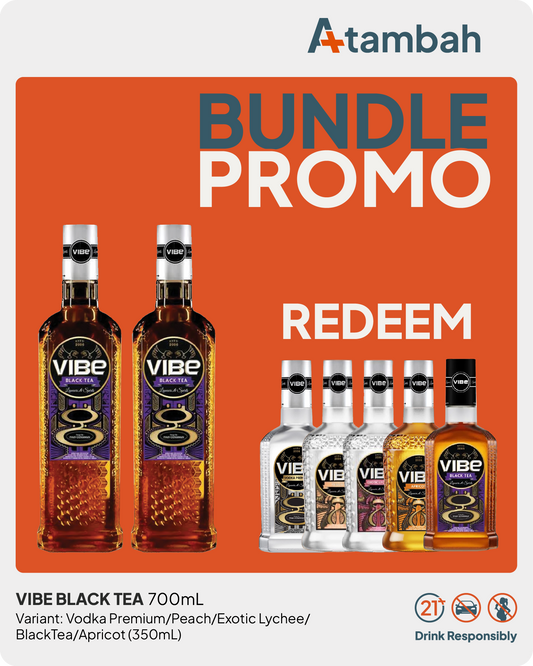 [PROMO BUNDLE] Vibe Black Tea 700mL
