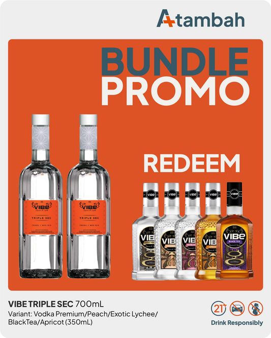 [PROMO BUNDLE] Vibe Triple Sec 700mL