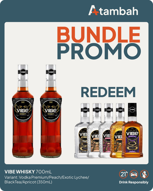[PROMO BUNDLE] Vibe Whisky 700mL