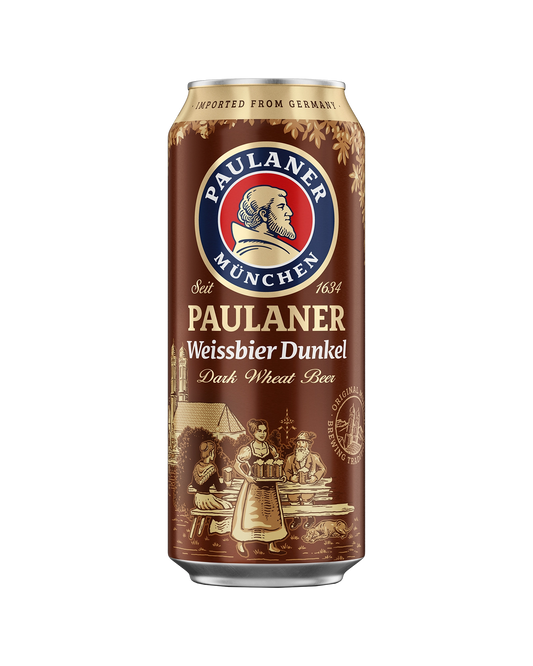 Paulaner Weissbier Dunkel Can 500mL