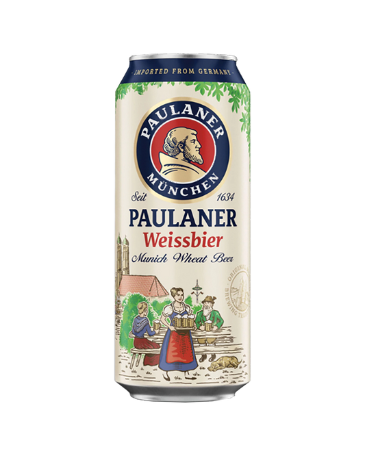 Paulaner Weissbier Naturtrub Can 500mL