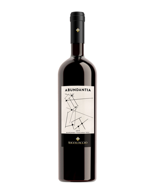 Rigoloccio Abudantia Merlot Doc Maremma. Tuscany 2019 750mL