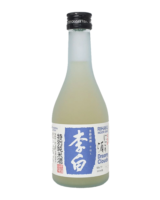 Rihaku Tokubetsu Junmai Nigori Sake 300mL
