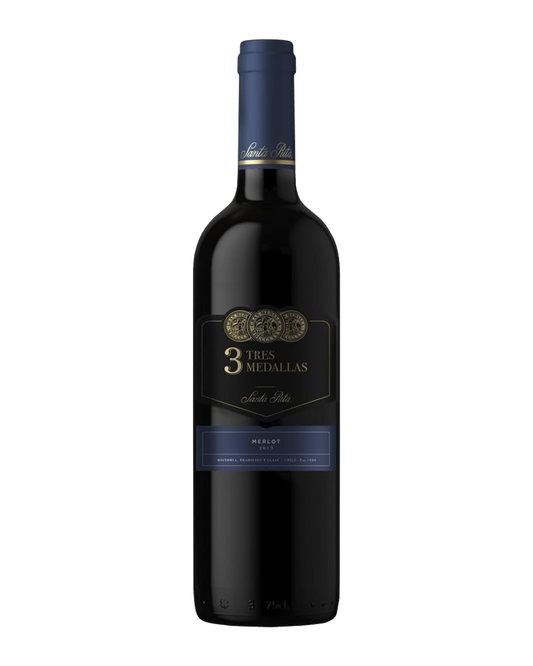 Santa Rita Tress Medallas Merlot 750mL