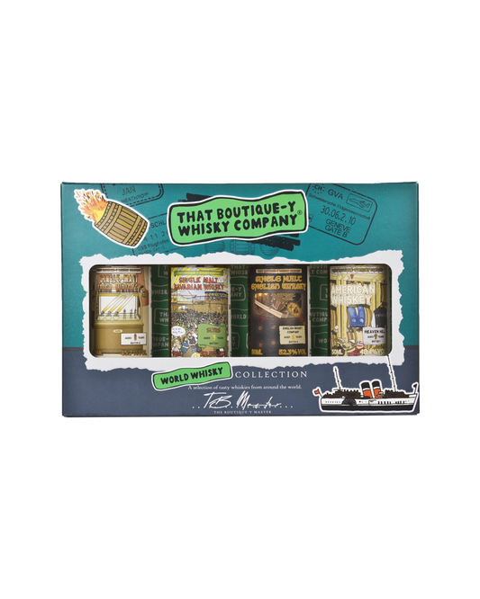 TBWC That Boutique-y Whisky Company World Whisky Collection Gift Set (4 x 50mL) 200mL