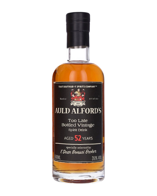 TBWC Auld Alford's Spirit Drink 52YO 500mL