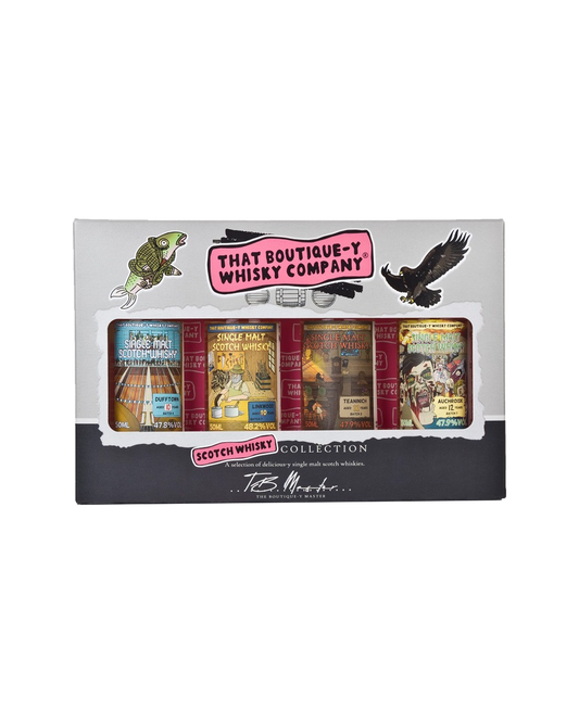 TBWC That Boutique-y Whisky Company Scotch Whisky Collection Gift Set (4 x 50mL) 200mL