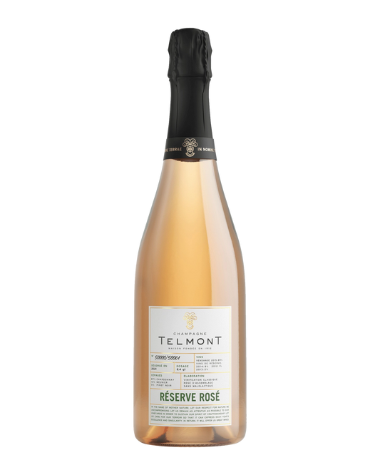 Telmont Reserve Rose Brut NV 750mL