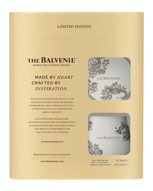 The Balvenie 12YO Double Wood Single Malt Gift Box Set 700mL