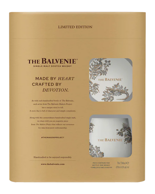 The Balvenie 14YO Caribbean Cask Single Malt Gift Box Set 700mL